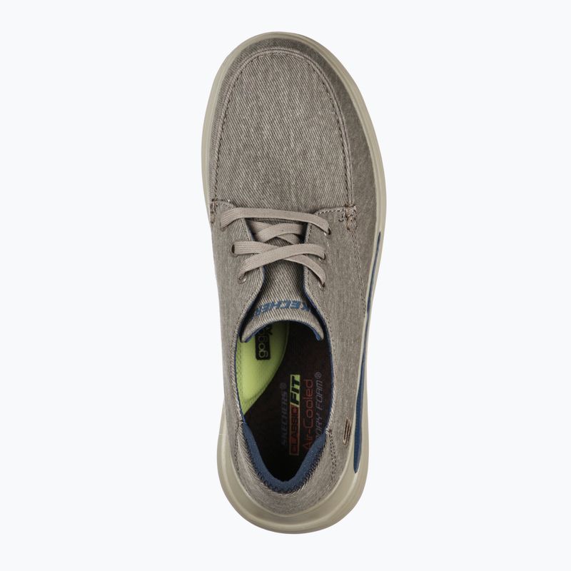 Buty męskie SKECHERS Proven Forenzo khaki 11