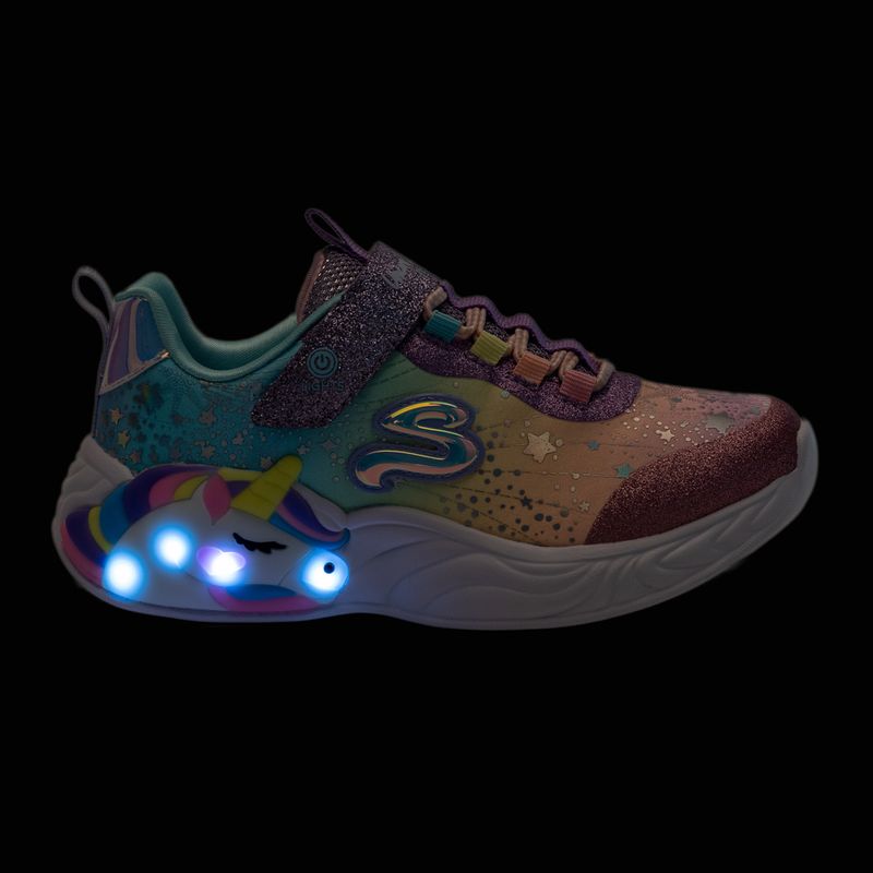 Buty dziecięce SKECHERS Unicorn Dreams purple/multi 8