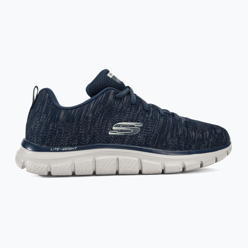 Buty męskie SKECHERS Track Front Runner navy/gray 2