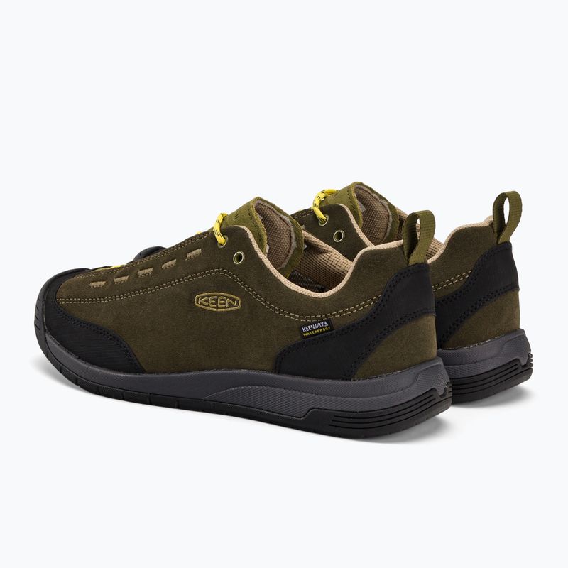 Buty męskie KEEN Jasper II WP dark olive/olive drab 3