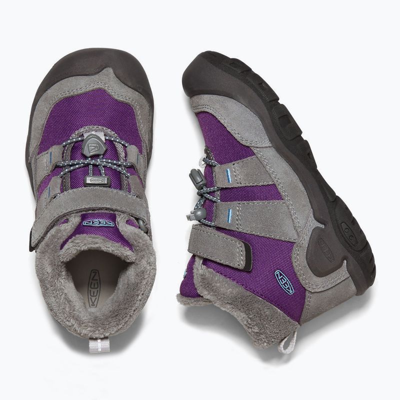 Buty dziecięce KEEN Knotch Chukka steel grey/charisma 11