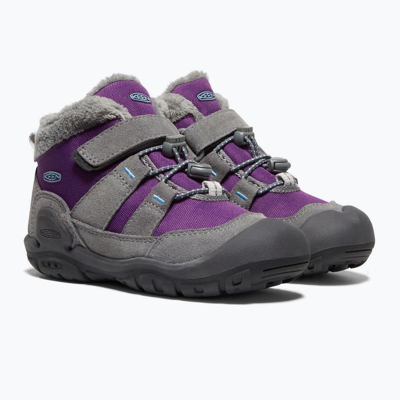Buty dziecięce KEEN Knotch Chukka steel grey/charisma 13