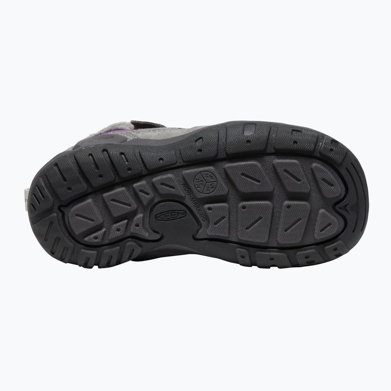 Buty dziecięce KEEN Knotch Chukka steel grey/charisma 14