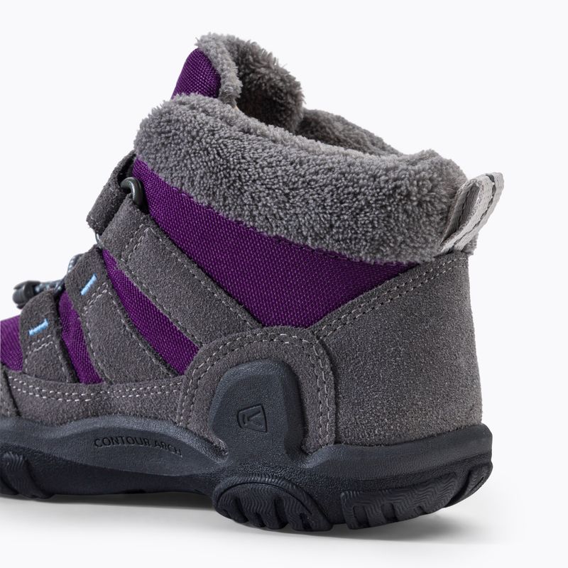 Buty dziecięce KEEN Knotch Chukka steel grey/charisma 9