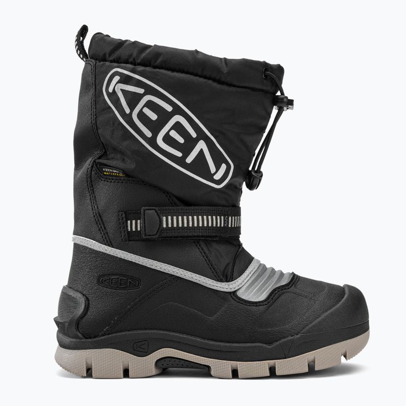Śniegowce juniorskie KEEN Snow Troll WP black/silver 2