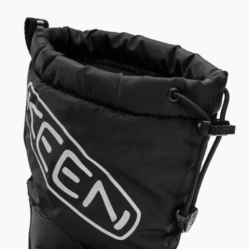 Śniegowce juniorskie KEEN Snow Troll WP black/silver 6
