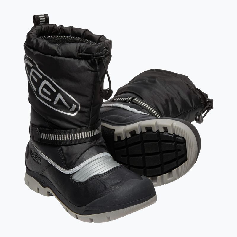 Śniegowce juniorskie KEEN Snow Troll WP black/silver 12
