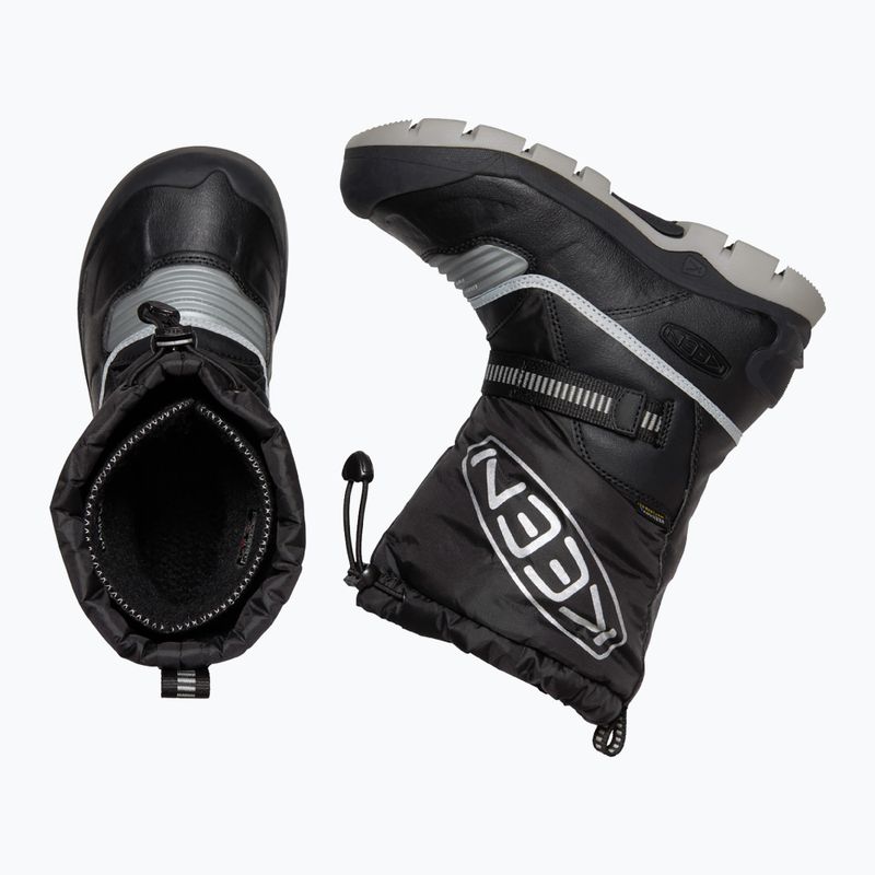 Śniegowce juniorskie KEEN Snow Troll WP black/silver 13