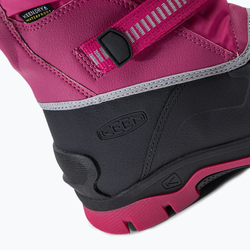 Śniegowce dziecięce KEEN Snow Troll WP fuchsia purple/silver 6