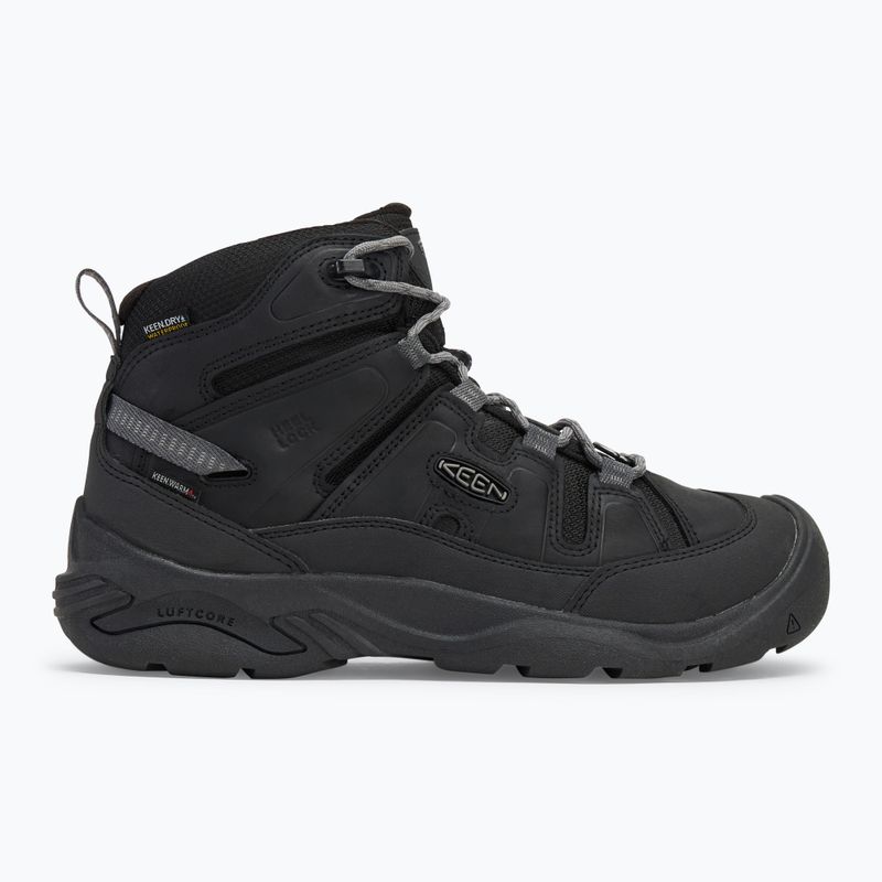Buty turystyczne męskie KEEN Circadia Mid Polar black/steel grey 2