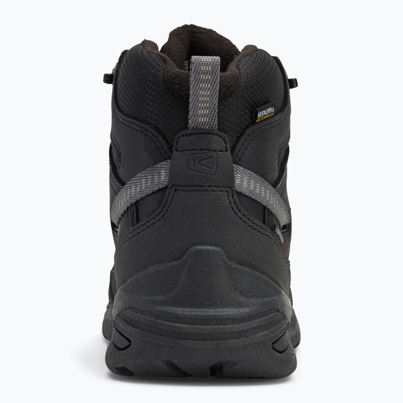 Buty turystyczne męskie KEEN Circadia Mid Polar black/steel grey 6
