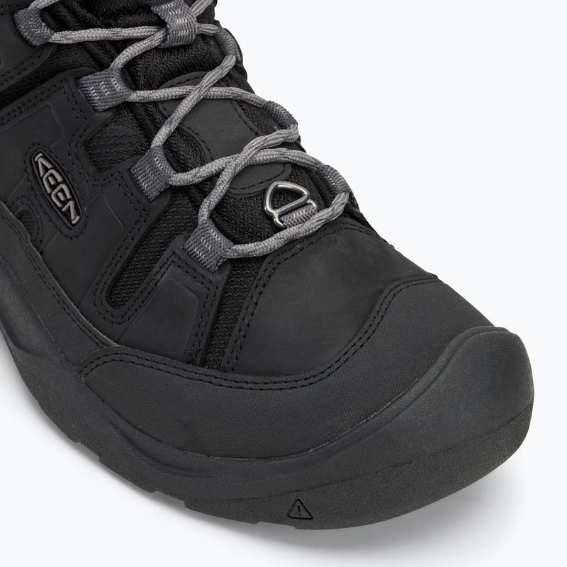 Buty turystyczne męskie KEEN Circadia Mid Polar black/steel grey 7