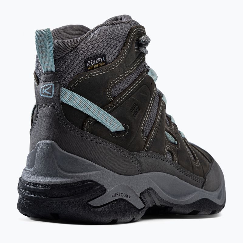 Buty trekkingowe damskie KEEN Circadia Mid WP steel grey/cloud blue 8