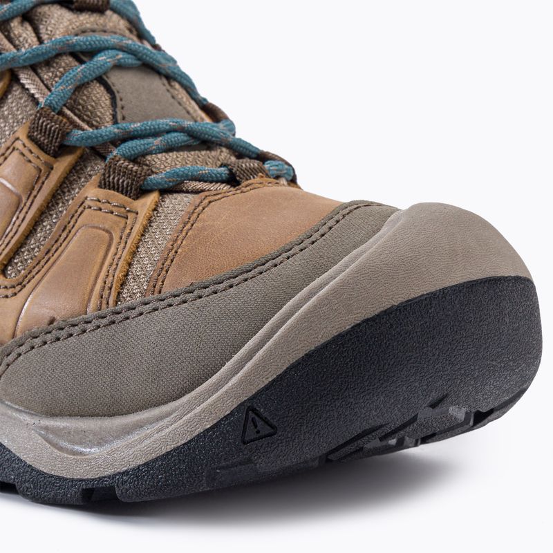 Buty trekkingowe damskie KEEN Circadia Mid WP toasted coconut/north atlantic 7