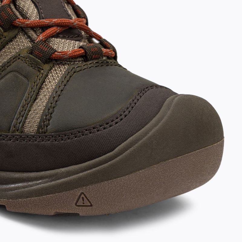 Buty trekkingowe męskie KEEN Circadia Mid WP dark olive/potters clay 7