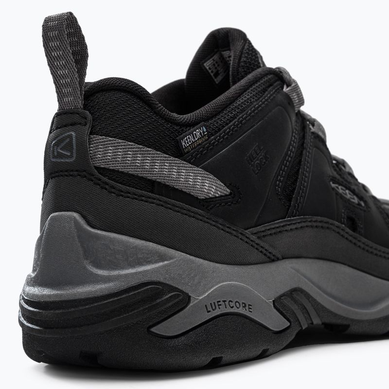 Buty trekkingowe męskie KEEN Circadia WP black/steel grey 8