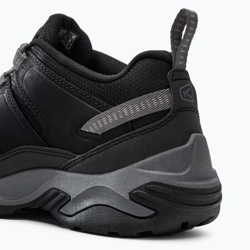Buty trekkingowe męskie KEEN Circadia WP black/steel grey 10