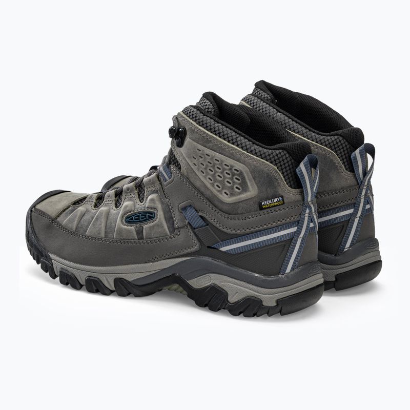 Buty trekkingowe męskie KEEN Targhee III Mid WP drizzle/captains blue 3