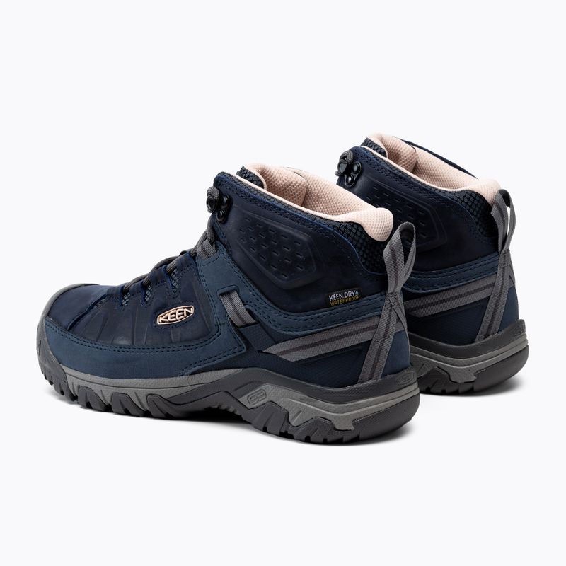 Buty trekkingowe damskie KEEN Targhee III Mid WP vintage indigo/peachy keen 3