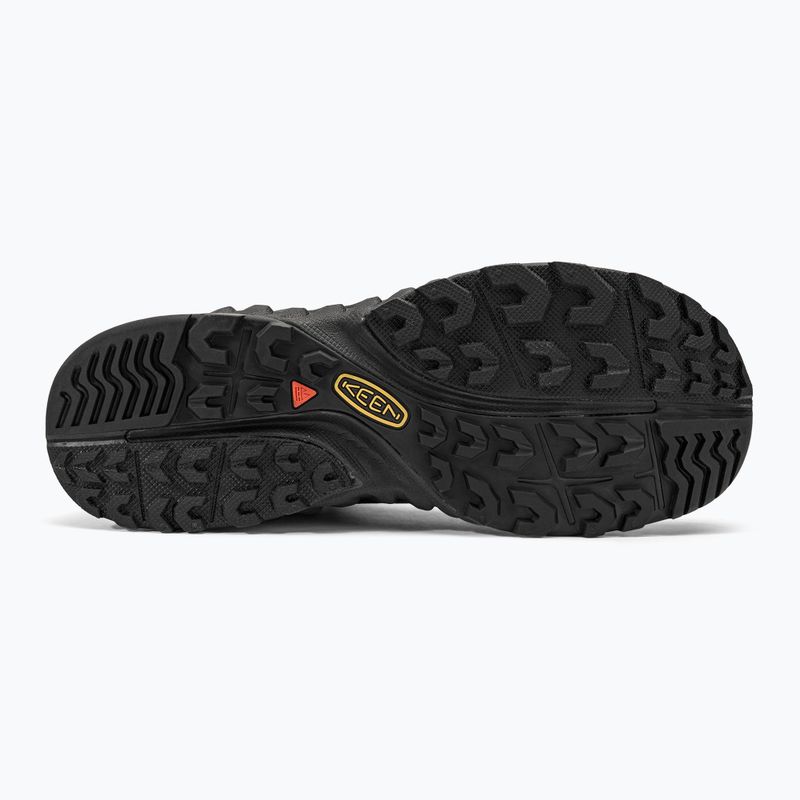 Buty trekkingowe męskie KEEN Nxis Evo Mid WP triple black 5