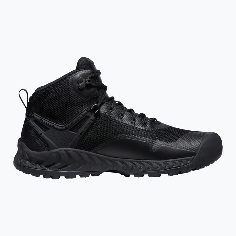 Buty trekkingowe męskie KEEN Nxis Evo Mid WP triple black 10