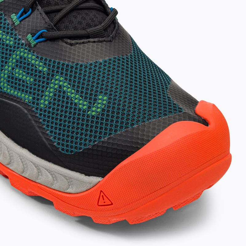 Buty trekkingowe męskie KEEN Nxis Evo WP sea moss/scarlet ibis 7