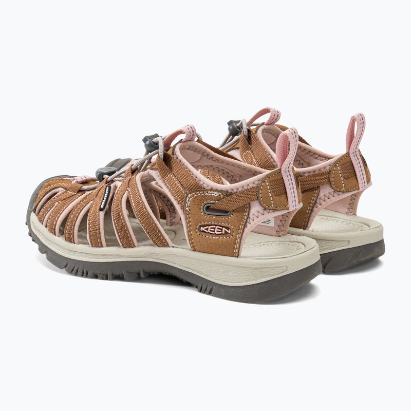 Sandały damskie KEEN Whisper toasted coconut/ peach whip 3