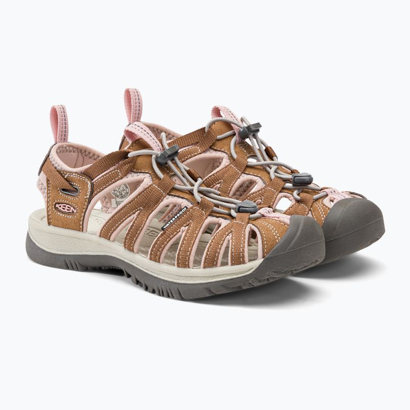 Sandały damskie KEEN Whisper toasted coconut/ peach whip 4