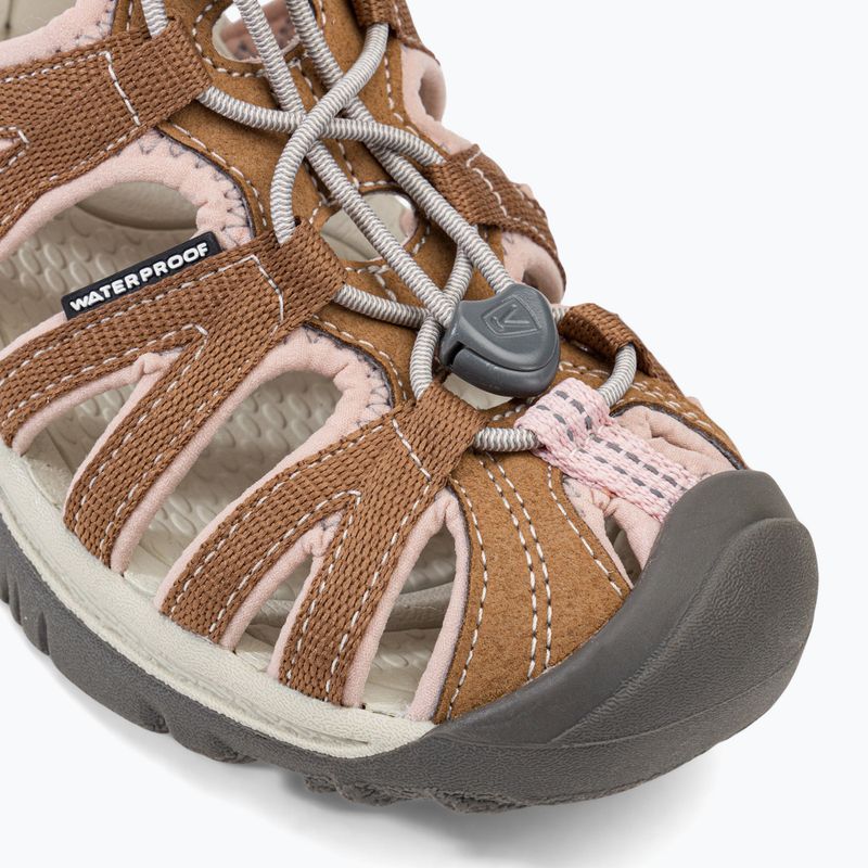 Sandały damskie KEEN Whisper toasted coconut/ peach whip 7