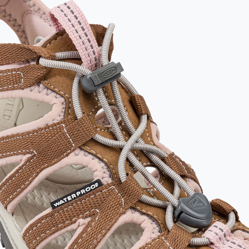 Sandały damskie KEEN Whisper toasted coconut/ peach whip 8