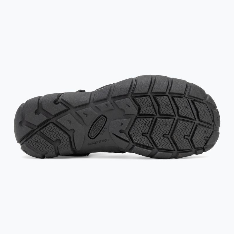 Sandały juniorskie KEEN Seacamp II CNX black/ grey 4