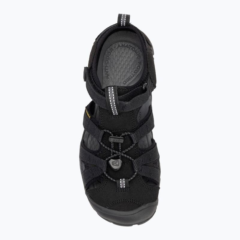 Sandały juniorskie KEEN Seacamp II CNX black/ grey 5