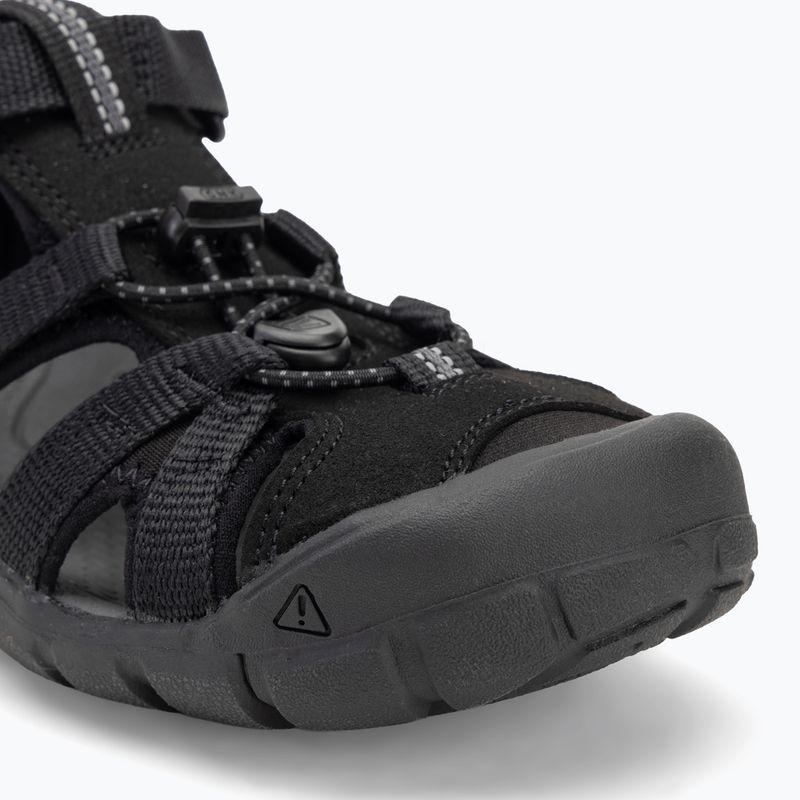 Sandały juniorskie KEEN Seacamp II CNX black/ grey 7