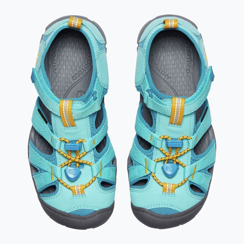 Sandały juniorskie KEEN Seacamp II CNX ipanema/ fjord blue 11