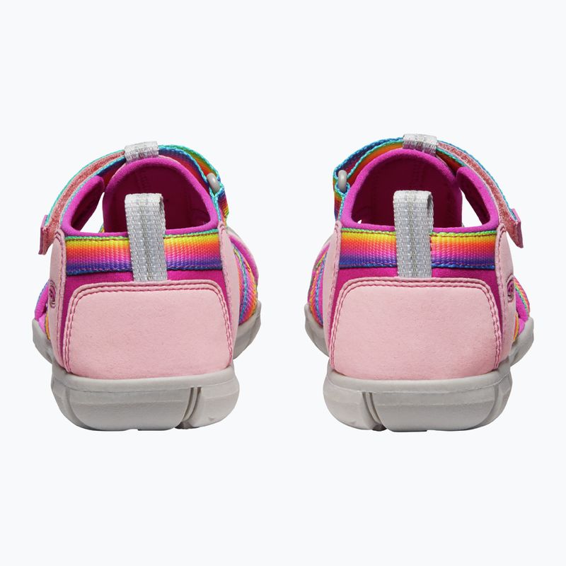 Sandały juniorskie KEEN Seacamp II CNX rainbow/ festival fuchsia 12