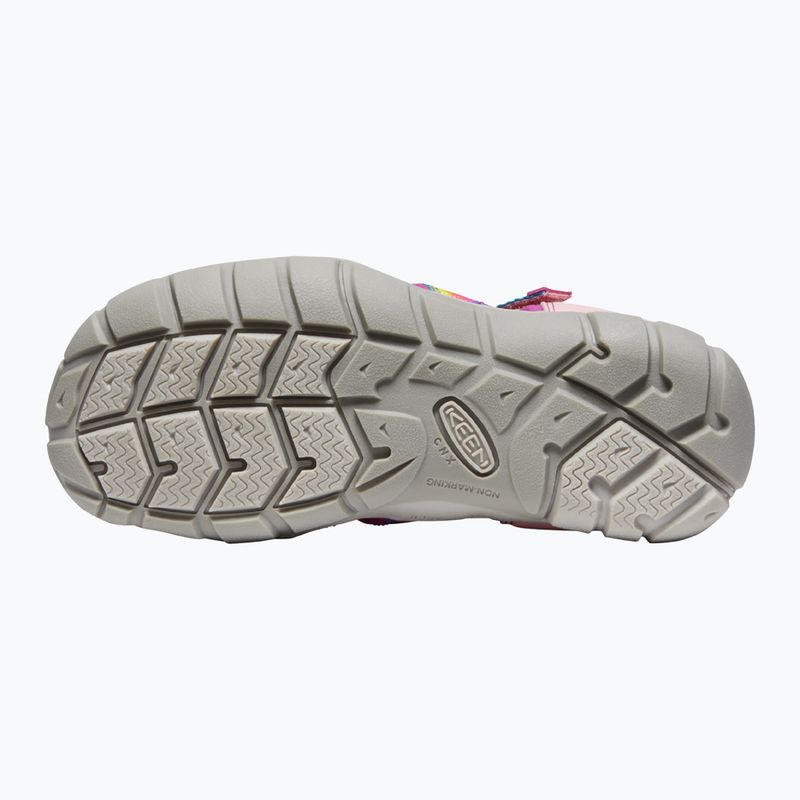 Sandały juniorskie KEEN Seacamp II CNX rainbow/ festival fuchsia 13