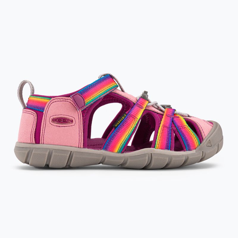 Sandały juniorskie KEEN Seacamp II CNX rainbow/ festival fuchsia 2