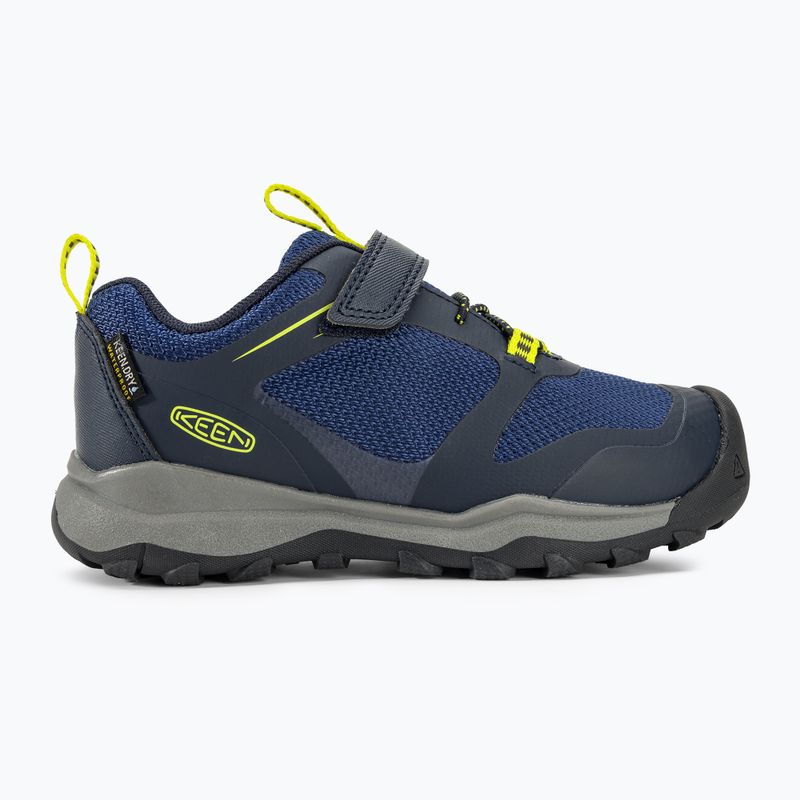 Buty turystyczne dziecięce KEEN Wanduro Low WP sky captain/evening primrose 2