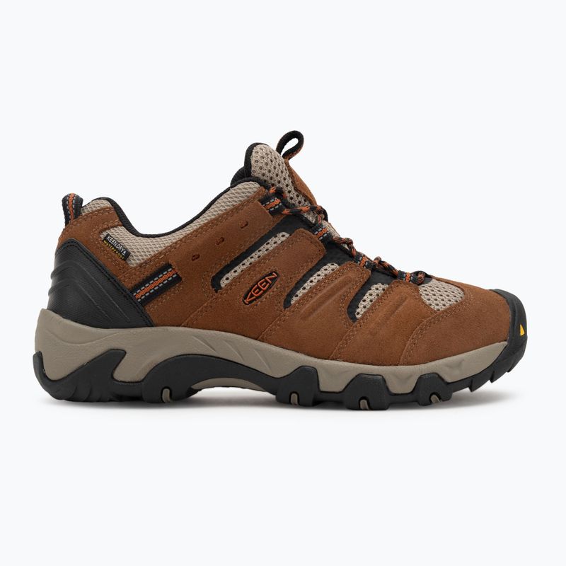 Buty trekkingowe męskie KEEN Headout Waterproof bison/fossil orange 2