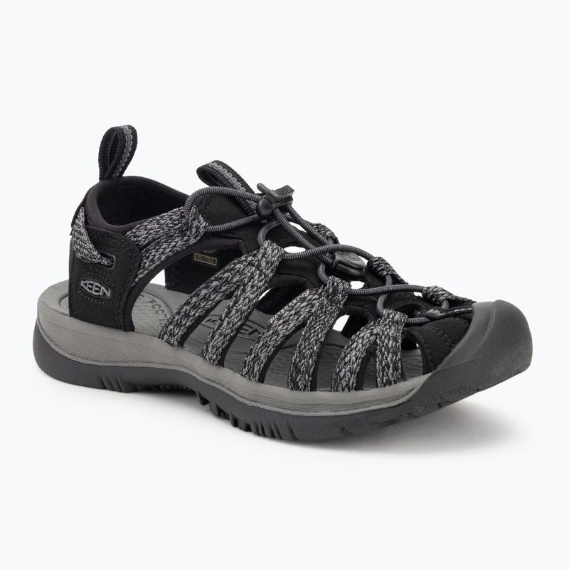 Sandały damskie KEEN Whisper black/ steel grey