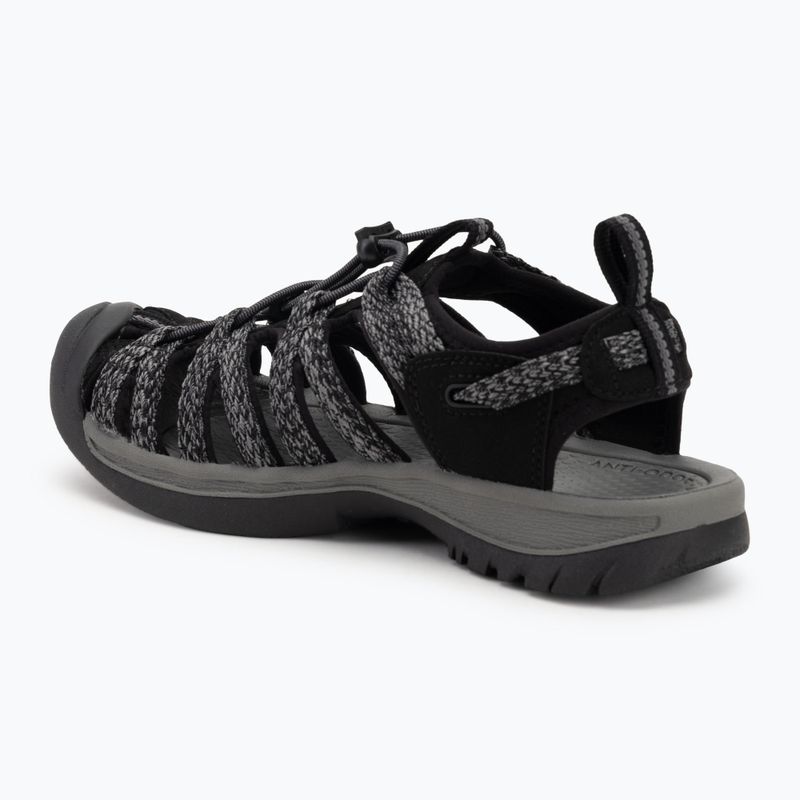 Sandały damskie KEEN Whisper black/ steel grey 3