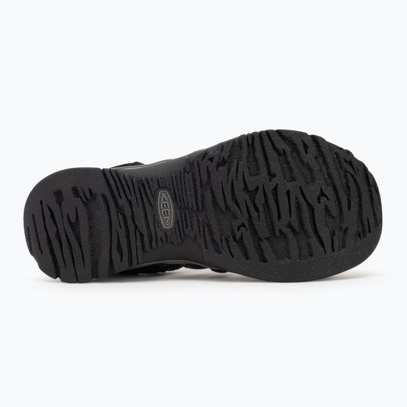 Sandały damskie KEEN Whisper black/ steel grey 4