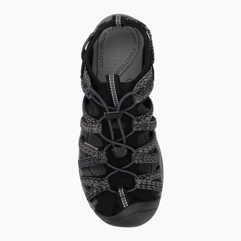 Sandały damskie KEEN Whisper black/ steel grey 5