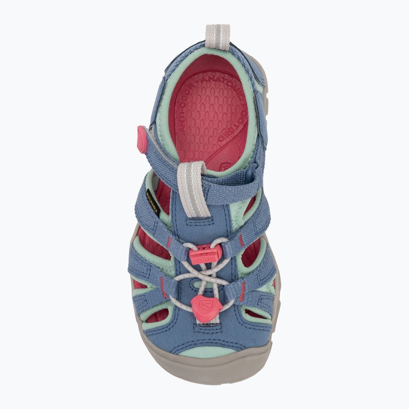 Sandały dziecięce KEEN Seacamp II CNX coronet blue/hot pink 5