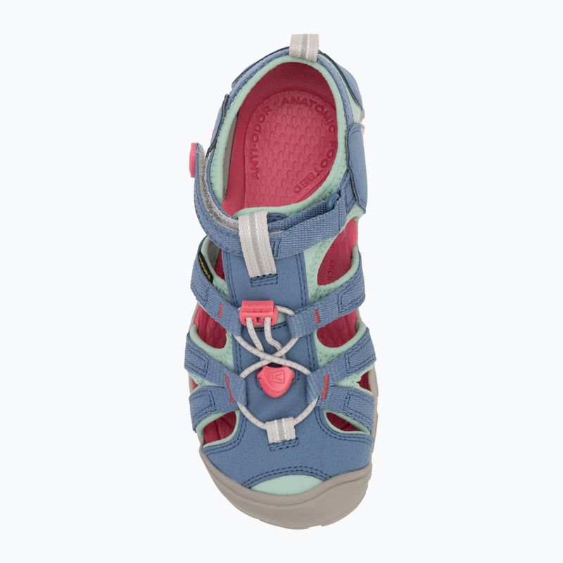 Sandały juniorskie KEEN Seacamp II CNX coronet blue/ hot pink 5
