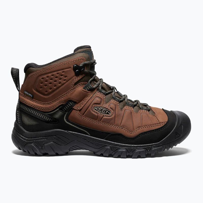 Buty trekkingowe męskie KEEN Targhee IV Mid Wp wide bison /brindle 8