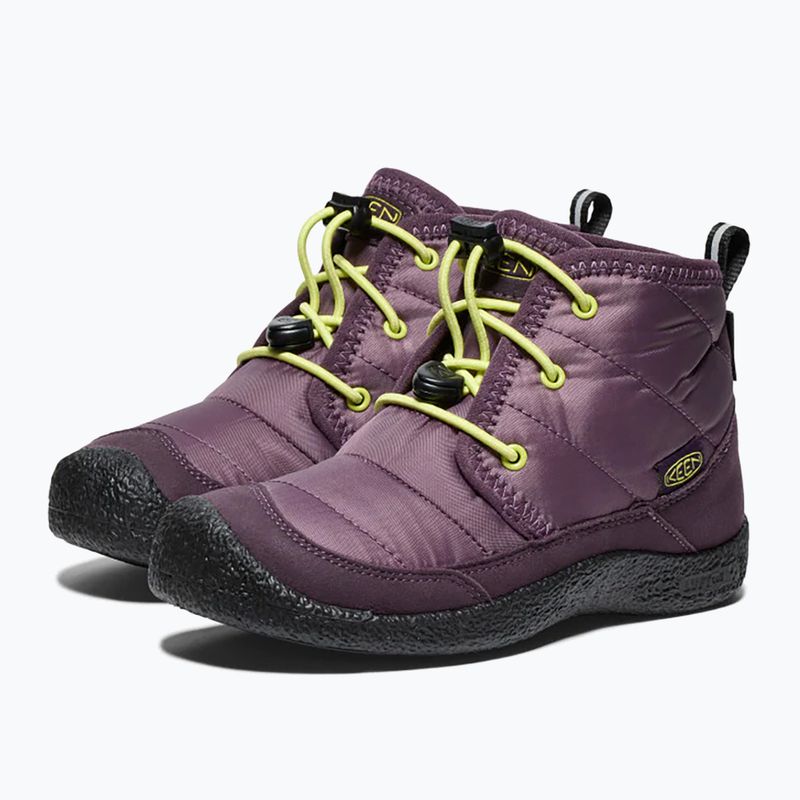 Buty juniorskie KEEN Howser II Chukka WP plum perfect/daiquiri green 9