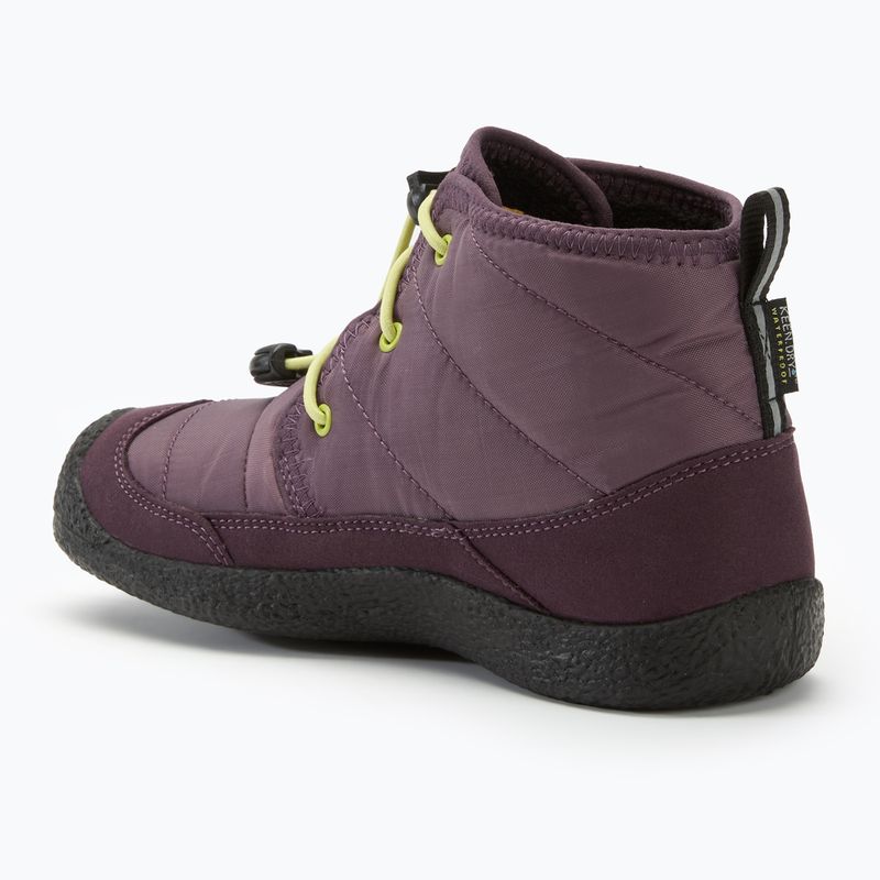 Buty juniorskie KEEN Howser II Chukka WP plum perfect/daiquiri green 3