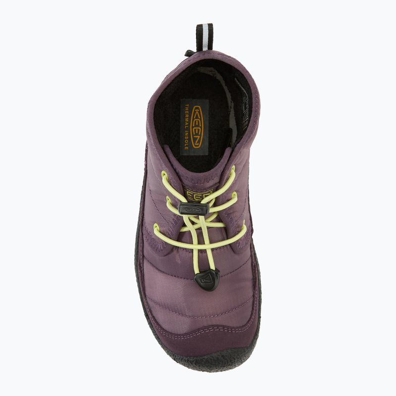 Buty juniorskie KEEN Howser II Chukka WP plum perfect/daiquiri green 5