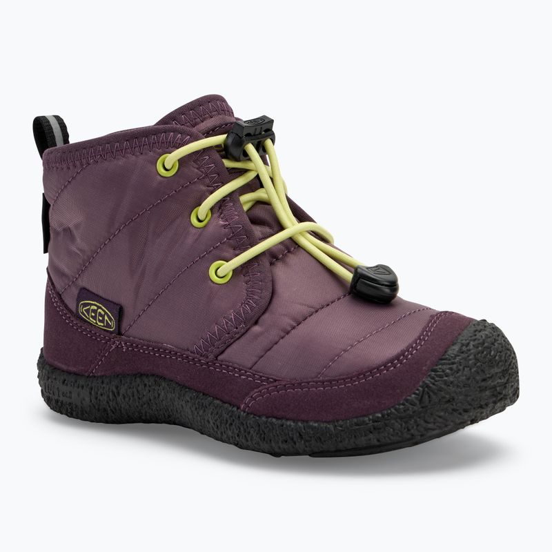 Buty dziecięce KEEN Howser II Chukka WP plum perfect/daiquiri green